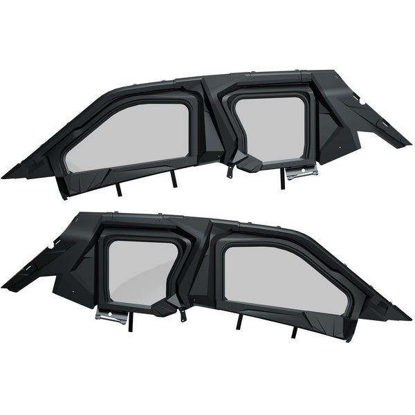 リアページ Canvas Upper Half Doors, 4-Seat