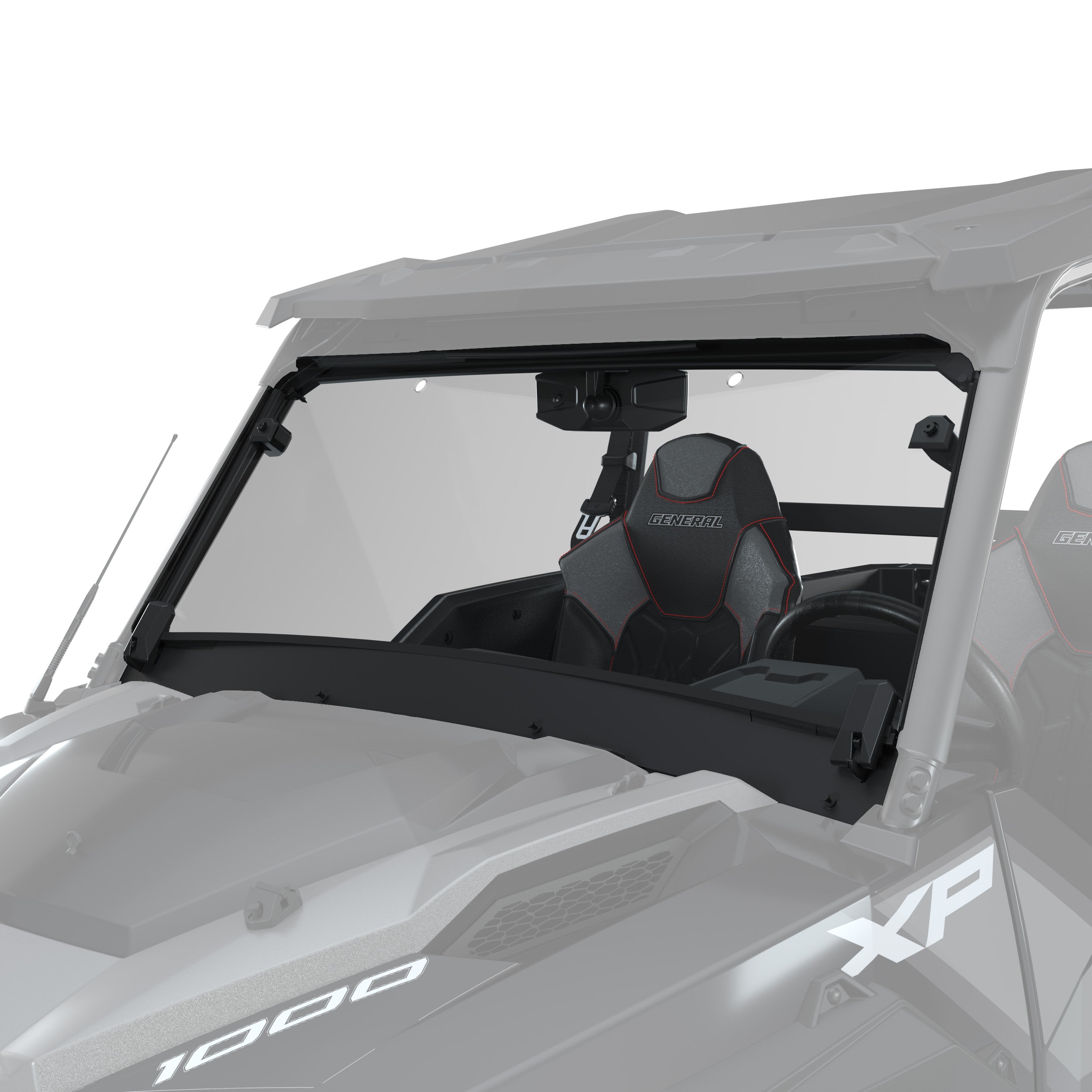Flip-Down Windshield - Poly