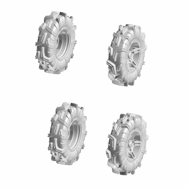 Pro Armor Wheel & Tire Set: 5202 & Mud XT, Accent, 32